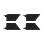 4vnt anglies pluo&scaron;to automobilio durų rankenos dubens dangtelio apdailos lipdukai, skirti Volkswagen Vw Golf 8 Mk8 auto priedams salonui B