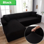 Elastingas vientisas sofos užvalkalas 1/2/3/4 vietų užvalkalas sofai, ku&scaron;etei, foteliui, L formos kampinei sofai, užvalkalas svetainei 2 Seater 145-185cm