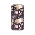 madingas mergaitės kaukolės telefono dėklas iPhone 5 5s 2020se 6 6s 7 8 plus x 10 XR XS 11 12 13 mini pro MAX juodas TPU galinis dangtelis iphone 5 5S SE 2016