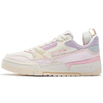 Li Ning 001 BTC Neslystantys Patvarūs Žemo profilio Ridinėjimo batai Moteri&scaron;ki Sportbačiai Balta Rožinė Violetinė AGCS104-3 36⅓