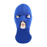 Unisex viso veido dengimo jojimo galvos apdangalas, kvėpuojantis, elastingas, atvira burna, atidengiantis akis, veido kaukė, suaugusiųjų cosplay kostiumas oranžinė