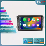 Ossuret 8 2 Din multimedijos grotuvas Volkswagen Golf 5 Transporter VW Passat B6 Polo Jetta Skoda Seat automobiliams, su Android 13, i&scaron;maniuoju Carplay, automobilio radijo imtuvu, GPS P2CP 4Core 2G 32G AI