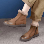 Kailiniai plok&scaron;čiapadžiai moteri&scaron;ki snieginiai batai ant kulk&scaron;nies trumpi pliu&scaron;iniai dizainerio medvilniniai batai 2025 m. tendencija žiema Nauja Gamintojas Kasdienis &Scaron;iltas Jaukus Botas De Mujer 40