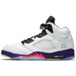 Air Jordan 5 Retro Alternate Bel-Air Unisex sportbačiai Balti Teismo Violetiniai Lenktyniniai Rožiniai DB3335-100 41