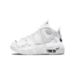Nike Air More Uptempo PS Balti Vidurnakčio Tamsiai Mėlyni Vaikų Sportbačiai DH9723-100 32