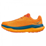 HOKA Tecton X Persimono Oranžinės Spalvos Vyri&scaron;ki Sportbačiai &Scaron;viesiai Geltoni 1123161-PORY 41