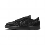 Travis Scott x Air Jordan 1 Retro Low OG SP PS Black Phantom Kids Sneakers University-Red DO5442-001 31