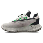 Under Armour HOVR Summit Fat Tire Delta White Clay Green Screen Unisex Bėgimo bateliai Cream Black 3024921-302 36