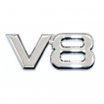 GETON VIP V6 V8 Drakono 3D Emblema Metalinė Seno Automobilio Universali Automobilio Dvipusė Free