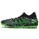 Puma Future 19.3 Netfit Apvalus priekis Suvarstomi Žemi Futbolo Batai Unisex Futbolo Batai Žali Juodi 105541-03 44.5