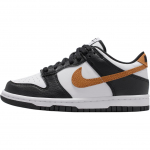 Nike Dunk Low Madingi Patogūs Neslystantys Patvarūs Žemi Vaikų Riedlenčių Batai Vaikų Sportbačiai Juodi Balti Rudi II7639-001 36