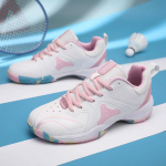 Badmintono bateliai moteri&scaron;ki patogūs atsparūs dilimui neslystantys poriniai sportiniai bateliai kvėpuojantis tinklelis jaunimo porų varžybų treniruočių bateliai 36