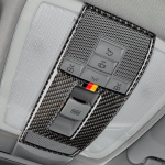 Tinka Mercedes Benz C klasė W204 E klasė W212 priedai anglies pluo&scaron;to automobilio salono skaitymo lemputės dangtelio apdaila W212 Carbon n Strips