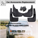 Automobilio sparnų apsaugos nuo purvasaugių purvasargiai, tinka BMW X5 E53 2003-2006 automobilių priedai Mudguards