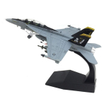 Auk&scaron;čiausios kokybės lieto metalo F-18 Strike Fighter lėktuvo modelis su stovu (Galutinis produktas) gray