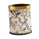 Atviras &scaron;iuk&scaron;liadėžės vir&scaron;us 10 L Eleganti&scaron;kas talpa be virtuvės reikmenų svetainei Bird Branch Gold
