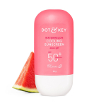Dot & Key Arbūzų vėsinantis apsauginis kremas nuo saulės, i&scaron;bandytas in vivo, SPF 50+ PA++++ | Su hialurono rūg&scaron;timi, akimirksniu vėsina odą, plačios spektro apsauga |