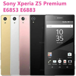 Atnaujintas Sony Xperia Z5 Premium Originalus 4G LTE Originalus 3GB RAM 32GB ROM 23MP Atrakintas I&scaron;manusis telefonas E6883 Dual sim juoda