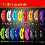 Atnaujinti aliuminio lydinio stabdžių suportų dangteliai 10-os kartos Honda Civic/Accord/Haoying/CRV/Guandao One Brake Caliper Cover