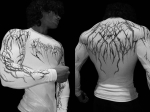 Breathedivinity 2025 Venom Fitness Greitai džiūstanti Unisex ilgomis rankovėmis kompresinė mar&scaron;kinėlė Small balta