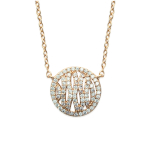 Les Tr&eacute;sors De Lily [L5651] - Collier Plaqu&eacute; Or 'Sissi' blanc dor&eacute; - 14 mm