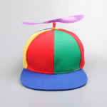 Vasaros Moterys Vyrai Sraigtasparnis Propeleris Beisbolo kepurės Spalvingos spalvingos kepuraitės nuo saulės vaikams Vaikams Reguliuojama Snapback Tėčio kepurė 56-61cm