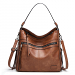 Naujos mados moteri&scaron;kos rankinės PU odinės rankinės Moterų pečių krep&scaron;ys Moteri&scaron;kas skersinis krep&scaron;ys Vintage Satchel
