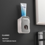 Automatinis dantų pastos dozatorius Dantų &scaron;epetėlio laikiklis prie sienos tvirtinamas dantų &scaron;epetėlio laikiklis, dantų pastos spaustukas