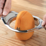 Nauji nerūdijančio plieno mangų pjaustyklės mango &scaron;erdies valiklis vaisių persikų pjaustyklės pjaustyklės virtuvės prietaisų priedai