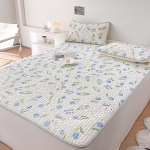 Tailandieti&scaron;ko latekso vasaros kilimėlis Trijų dalių rinkinys spausdintas vasaros ledo &scaron;ilko vasaros kilimėlis, plaunamas sulankstomas vėsus jausmo kilimėlis 150*200CM 3PCS