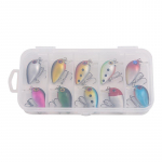 10 spalvų mini masalas 3 cm/1,6 g imitacinis kieto masalo imitacinis masalas 10PCS