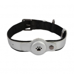 Vandeniui atsparus &scaron;unų GPS sekimo antkaklis, skirtas IOS lengvas, ilgas baterijos veikimo laikas Realaus laiko neprarandantis augintinio ie&scaron;kiklis tinka mažiems vidutiniams dideliems &scaron;unims sidabras