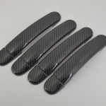 FOR Volkswagen VW Golf 4 Mk4 1999-2004 Accessory glossy carbon fibre pattern door handle covers trim 2000 2001 2002 NO Key hole