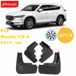Automobilių purvasaugiai, skirti Mazda CX-8 CX 8 CX8 2017 -on KG purvasargiai purvasaugiai purvasaugiai priekinio galinio sparno apsauga black