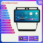 8G+128G DSP IPS Carplay 2 Din Android radijas, skirtas A6 C5 1997&ndash;2004 S6 RS6 AI Voice 4G-LTE automobilinis daugialypės terpės GPS 2 din i&scaron;manusis ekranas RDS Autoradio S5 8Core 4G 64G