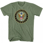 Army Army Seal Military Green Heather Unisex mar&scaron;kinėliai S