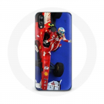 Coque pour Huawei P20 Lite Formule 1 Fernando Alonso Pilote automobile F1 Rouge raudona