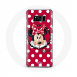 Coque pour Samsung Galaxy S8 plus Minnie Mouse Dessin anim&eacute; Rouge