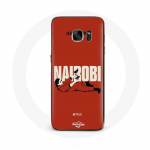 Coque pour samsung galaxy S6 La casa de papel Money heist Nairobi