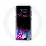 Coque pour Samsung Galaxy S8 Plus Exo Groupe K-pop Logo Chanson Promise