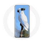 Coque pour Samsung Galaxy A5 2017 Cacato&egrave;s Perroquets blanc Oiseaux