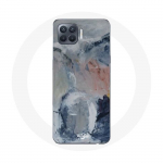 Coque pour Oppo A93 Fond de texture abstraite gris
