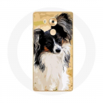 Coque pour Huawei Mate 8 &Eacute;pagneul nain continental papillon Race de chiens