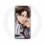 Coque pour Samsung Galaxy S4 Attaque des Titans Levi Ackerman Manga