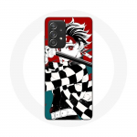 Coque pour Samsung Galaxy A33 5G Tanjiro Demon Slayer Kimetsu no Yaiba Anime