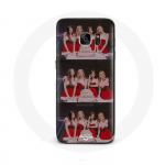 Coque pour Samsung Galaxy S7 Edge BLACKPINK Cadeau de No&euml;l Chanson Last Christmas