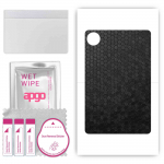 apgo skin sticker film foil vinyl for the BACK compatible with Huawei MatePad Pro 11, scratch-resistant, easy to install - Black Honeycomb