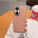 Huawei nova 12 Pro Itin patvarus metalinis didelės skylės objektyvo rėmelis, odą primenantis PC dėklas, apsauga, galinis dangtelis, korpusas nova 12 juoda