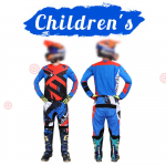 motokroso pavarų rinkinys vaikams 20 22 24 26 28 lenktyninis kostiumas MX MOTO Megztiniai ir kelnaičių komplektai Jaunimui vaikai berniukai mergaitei Motociklas BMX Visureigis dviratis Combo S-20