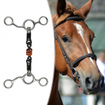 Horse Bit Mouth Snaffle H formos Jodinėjimas per visą skruostą 135mm